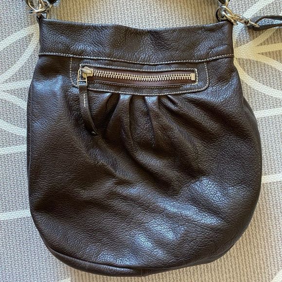 Roots Olivia Bag - dark brown leather, large size - Picture 2 of 7